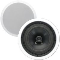 Theater Solutions CS8C In Ceiling 8" Speakers Surround Sound Home Theater Pair