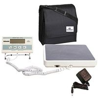 HealthOMeter 349KLX Medical Weight Scale w/ AC Adapter and Case
