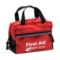 First Aid Bag Small Red with Handles Empty Each