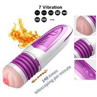 WANGDADA Automatical Rotating Piston Cup Sucking Powerful Telescopic Rotation Handsfree USB Rechargeable Men Oral Cup Six Toy Multiple Modes, Sexy Underwear for Men Relax Toys BAMBOSYT