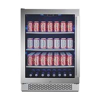Avallon ABR241SGLH 140 Can Built-In Beverage Cooler - Left Hinge