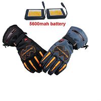 YAVOCOS Waterproof Heating Gloves Keep Warm Flexible Soft Rechargeable 7.4V 5600MAH Heat