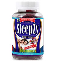 Sleep Aid Gummies for Adult Men & Women, Chewable Melatonin Gummies (90) Chewable Vegan Supplements Sleep Cycle Support Healthy Sleep