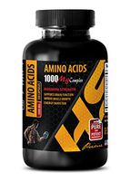 Muscle Builder Capsules - Amino ACIDS 1000 mg Complex - Extra Strength - Amino Acid Supplements for Weight Loss - 1 Bottle 100 Capsules