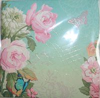 Carol Wilson Fine Arts Inc Memo Pad and Pen Set in Enchanted Garden