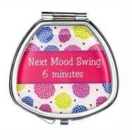 Ganz It's a Girl Thing Compact Pill Box - Next Mood Swing Fashion Pill Box With Mirror