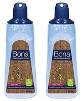 Bona Hardwood Floor Cleaner Refillable Cartridge, 34 oz, 2 Pack