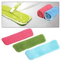 Sala-Tecco - 1pcs Microfiber Mop Head Replacement Mop Head for Water Spray Mop Home Floor Cleaning Tools Accessories Color Random