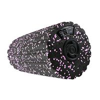 JLJLJL Vibrating Foam Roller Electric Vibration Massage Foam Roller Yoga Column Rechargeable Backrest Leg Adjustment Massager Fitness Electric Massage Stick,Pink