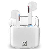 Wireless Earbuds with Charging Case Bluetooth Headphones Wireless Sports Earbuds with Mic, Waterproof Earbuds Wireless Earphone Bluetooth Earbuds Stereo Compatible iOS Android for Smartphone