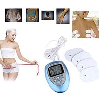 Digital 8 Mode Full Body Massager Electric Pulse Slimming Burn Fat Lose Weight Muscle Massage