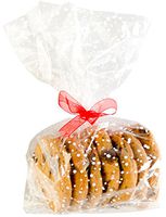 StarPack Premium Treat Bags, Party Favor Bags, Christmas Cookie Bags - Set of 20 (Regular Size)