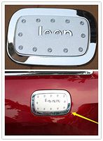 Highitem ABS Chrome Fuel Tank Cover Oil Gas Cap Trim for Jeep Grand Cherokee 2011-2019