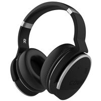COWIN E8 Active Noise Cancelling Headphones Bluetooth Headphones Wireless Headphones Over Ear with Microphone Hi-Fi Deep Bass 20H Playtime for Travel Work TV Computer Cellphone -Silver