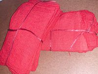 ITC 1000 Red Shop Towels/Mechanics Rags/Shop Rag/Oil Change Rag Grade B