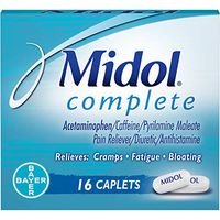 Midol Max Strength Caplet 16 Count (3-Pack)