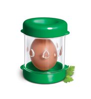The Negg Boiled Egg Peeler green