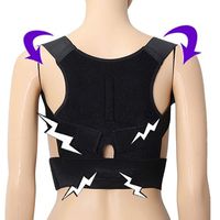 hwangli Posture Therapy Corrector Back Support Correction Lumbar Shoulder Brace Belt