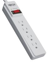 Tripp Lite 4 Outlet Surge Protector Power Strip, 4ft Cord, $1,000 Insurance (TLP404)