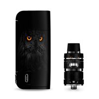 IT'S A SKIN Decal Vinyl Wrap for Vaporesso Armour Pro Cascade Tank Vape Sticker Sleeve Cover/Owl Eyes in The Dark