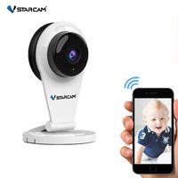 WiFi Home Camera, VSTARCAM G96 HD Wireless IP Camera with Two-Way Audio, Night Vision Indoor Camera for Pet Baby Monitor, with Cloud Service (Small)