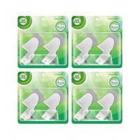 Scented Oil Warmer Plugin Air Freshener, White, 2 ct (Pack of 4)