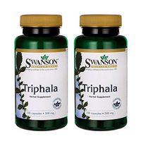 Swanson Triphala Cleanse Detox GI Tract 500 mg 100 Capsules (Caps) (2 Pack)