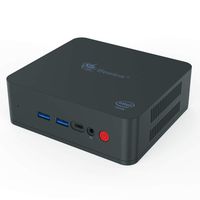 Beelink U55 Mini PC Intel Core-I3 5005U HD Graphics 5500 Windows 10 Mini Desktop Computer,8GB RAM/256GB SSD[Supports Extended RAM & SSD] Dual HDMI/Dual Wi-Fi/1000M LAN/Fan/Type-C