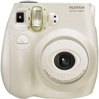 Fujifilm Instax Mini 7S Instant Camera Product Bundles | Film Pack Options | Renewed (White)