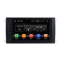 Android 9.0 Octa Core 4G Ram 64GB ROM Autoradio GPS Navigation Steering Wheel Control Multimedia Player Headunit Stereo Mirror Link WiFi for Porsche Cayenne 2003 2004 2005 2006 2007 2008 2009 2010