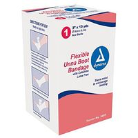 Dynarex - Unna Boot Bandage 10 Yard L X 4 Inch W Zinc Oxide, Calamine NonSterile - 1/Each - MCK