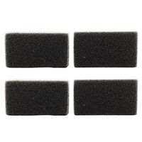 4 Replacement Reusable CPAP Foam Filters for Respironics SleepEasy CPAP Machines