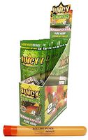 Juicy Mango Papaya Pure Hemp Wraps (25 Packs/Full Box) with Rolling Paper Depot XL Doobtube