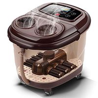 DAFREW Foot Bath, Electric Massage Foot Tub Foot Massager Fully Automatic Heated Massage