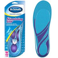 Dr. Scholl's STIMULATING STEP Insoles // Massaging Gel Plus Stimulating Nodes for Extra Massaging Action on Key Pressure Areas (for Women's 6-10, also available for Men's 8-13)