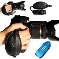 first2savvv new Artificial leather digital camera SLR hand strap grip for Nikon D7000 D90 D5100 D5000 D3100 D3000 D700 D300s D3X D3S D800 D800E D3200 D4 D600 Canon EOS 5D Mark II EOS-1D X