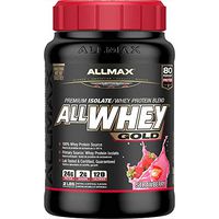 Allmax Nutrition Allwhey Gold 3 Stage Whey Protein Matrix Strawberry -- 2 lbs