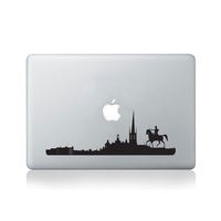 Stockholm City Skyline Vinyl Decal for Macbook (13/15) or Laptop