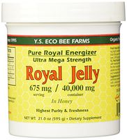 YS Royal Jelly/Honey Bee - Royal Jelly In Honey Ultra Strength, 21 oz gel (Pack of 2)
