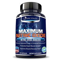 Nitric Oxide Elite Supplement – Powerful Nitric Oxide Booster to Build Muscle & Strength Faster, Bigger Muscle Pumps, Workout Longer and Harder, Increase Stamina, Recovery, 100% Guaranteed