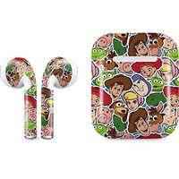 Skinit Decal Audio Skin for Apple AirPods with Lightning Charging Case - Officially Licensed Disney Toy Story Outline Design