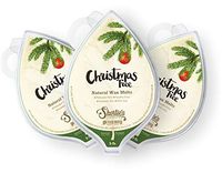 Christmas Tree All Natural Soy Wax Melts 3 Pack - 3 Highly Scented 3 Oz. Bars - Made with Responsibly Sourced Soy and Essential Fragrance Oils - Phthalate & Paraffin Free, Vegan, Non-Toxic