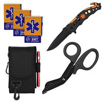 Bundle & Save: EMT Holster + Tactical Knife + Shears + EMT Notebooks (3-Pack)