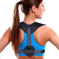 ZHXHX Posture Correction Belt Back Anti-Humpback Body Correction Adult Sitting Clavicle Correction Belt