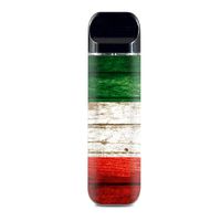 IT'S A SKIN Decal Vinyl Wrap for Smok Novo Pod System Vape Sticker Sleeve/Flag Italy Grunge Distressed Country