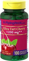 Piping Rock Ultra Tart Cherry 1200 mg 100 Quick Release Capsules Dietary Supplement