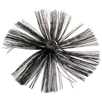 250mm Flue Brush Head -for Drain Rod- Unblock Pipes, Obstructions, Cleaning