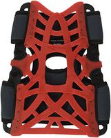 DonJoy Reaction Web Knee Support Brace with Compression Undersleeve: Red, X-Small/Small