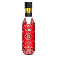 IT'S A SKIN Decal Vinyl Wrap Compatible with STIIIZY BIIIG Big <b>TM</b> Premium Vaporizers Sticker Sleeve Cover | Vape Stickers Skins Cover| Red Bandana