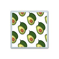 Contact Lens Box Holder Container Case Storage Eyecare Kit - Avocado Design